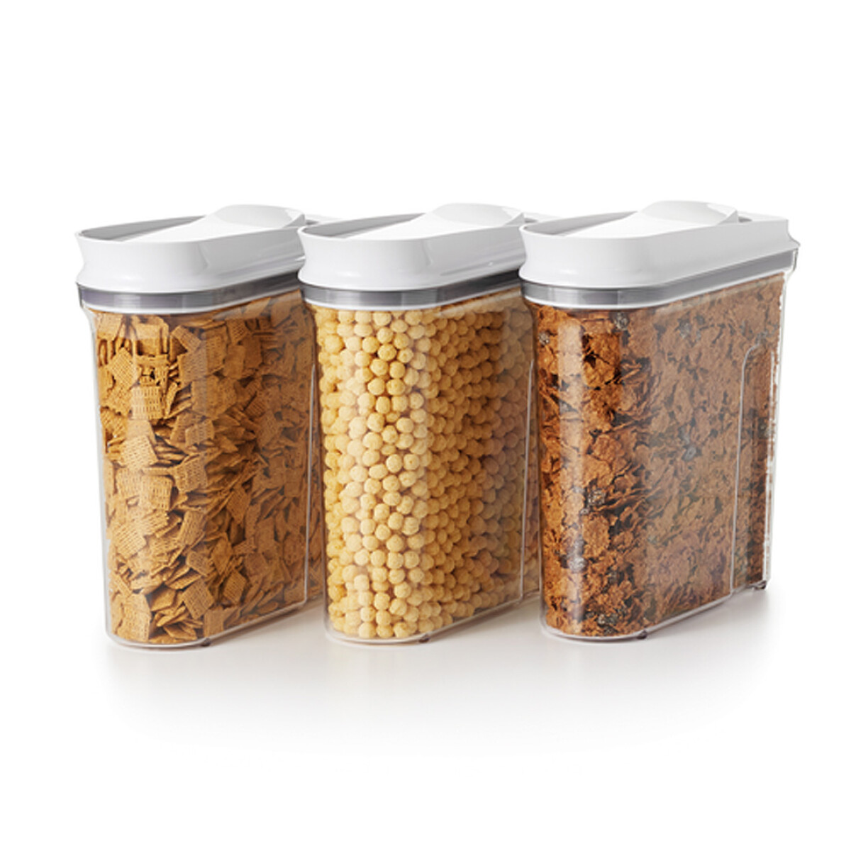OXO GG JUEGO DE 3 DISPENSADORES DE CEREALES POP 