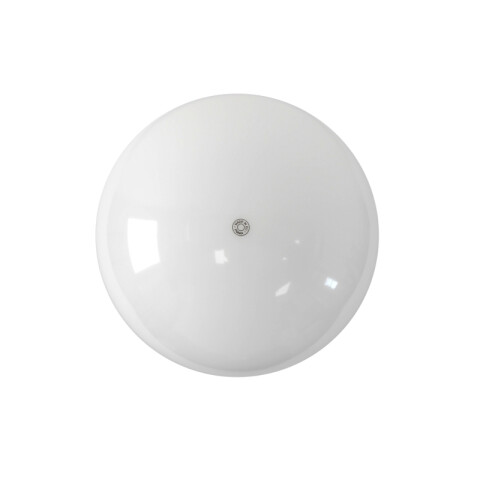 Luminaria globo de PMMA opal con base, Ø300mm ML0018