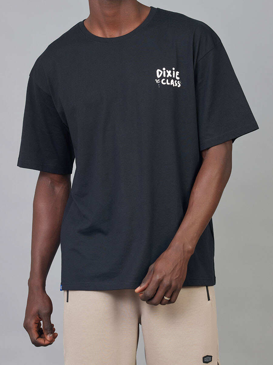 T-SHIRT PASKE DIXIE - Negro 