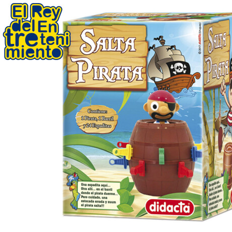 Juego De Mesa Didacta Salta Pirata Para niños +5 años Juego De Mesa Didacta Salta Pirata Para niños +5 años