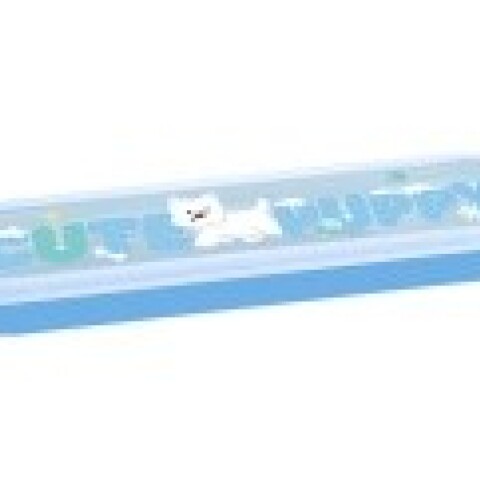 JUEGO DE CUBIERTOS DE PLÁSTICO DE 2 PIEZAS (PUPPY DUODUO – AZUL) JUEGO DE CUBIERTOS DE PLÁSTICO DE 2 PIEZAS (PUPPY DUODUO – AZUL)