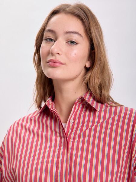 Camisa especial rayas Amarillo
