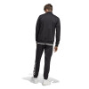 Conjunto Adidas Linear Logo Tricot de Hombre - IC6775 Negro-blanco