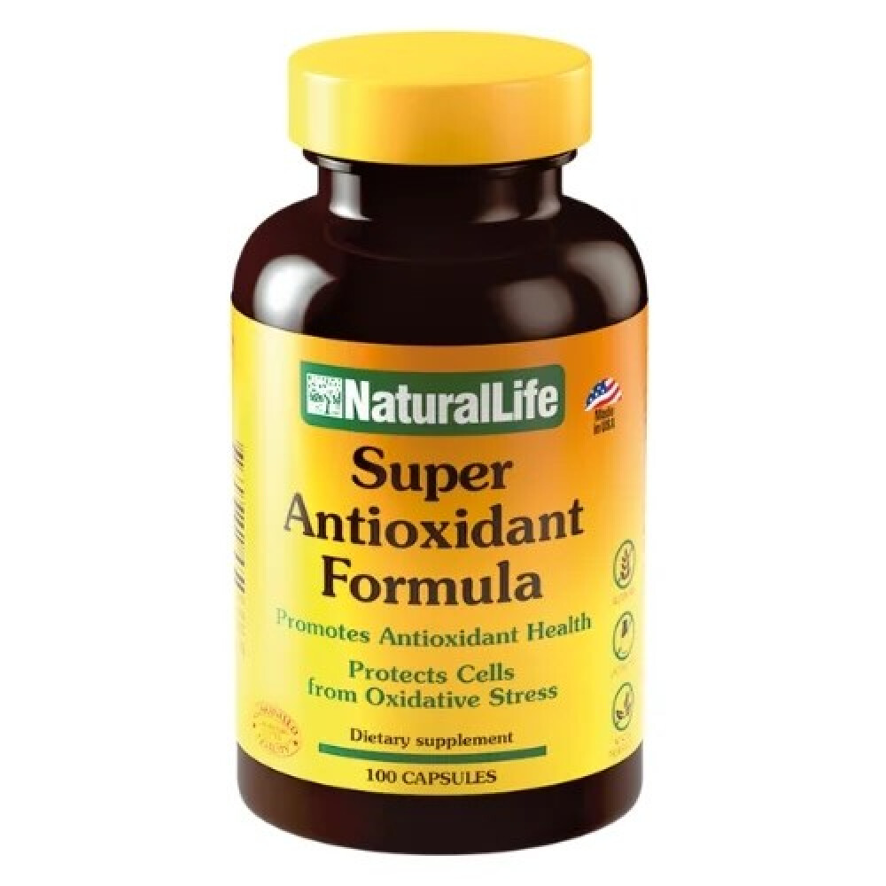 Multi Antioxidant Formula Natural Life | 100 Cápsulas Multi Antioxidant Formula Natural Life | 100 Cápsulas