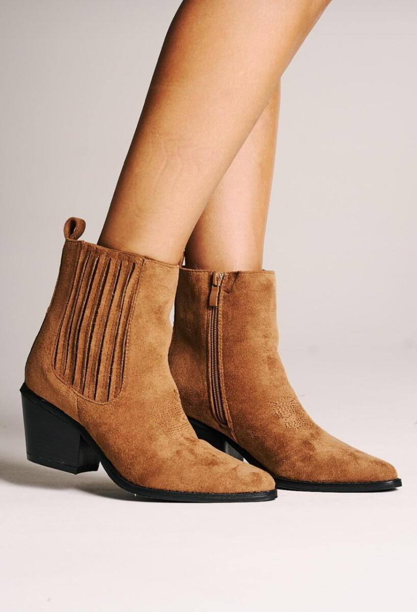 Bota Josefina - camel 