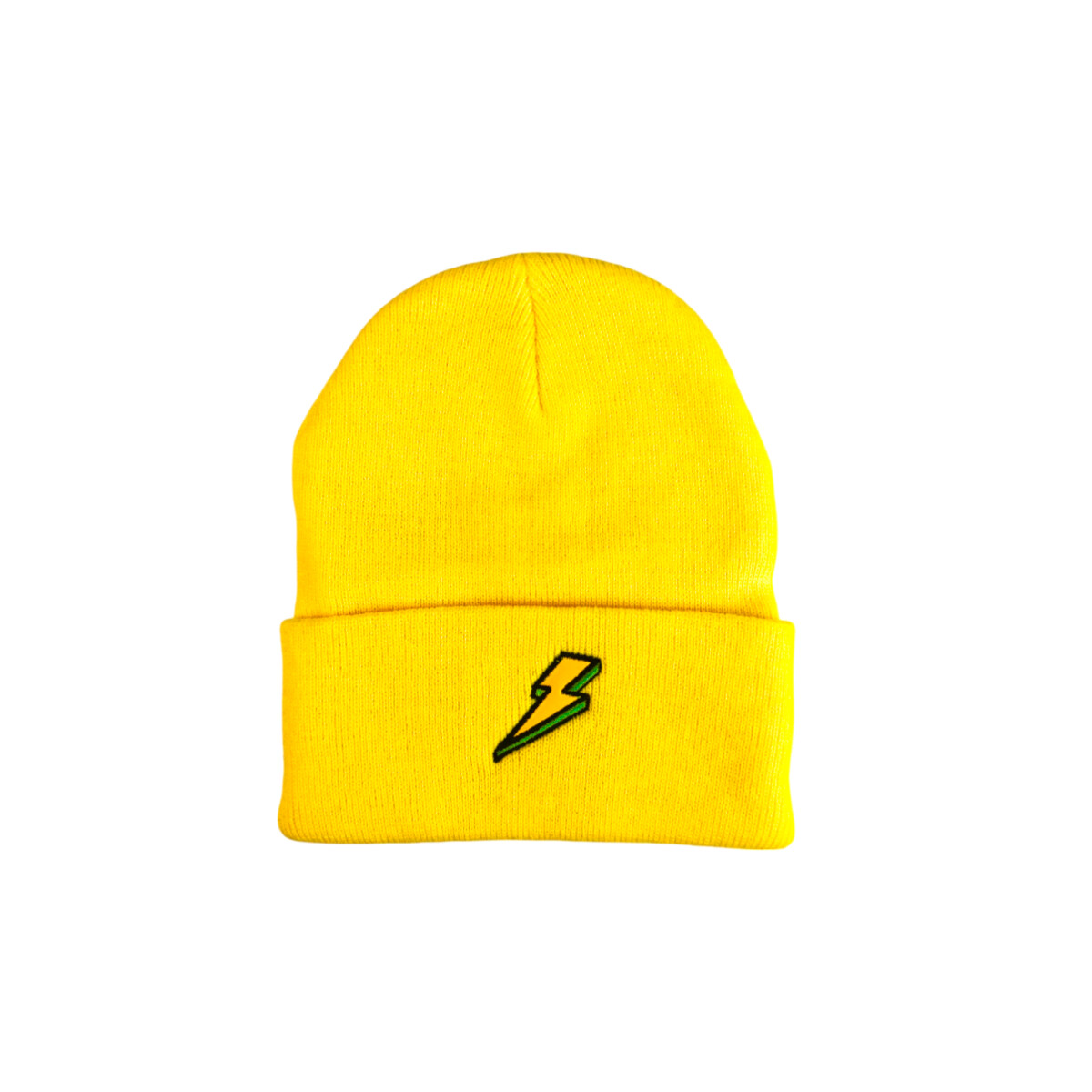 Gorro De Lana Rayito - Amarillo 