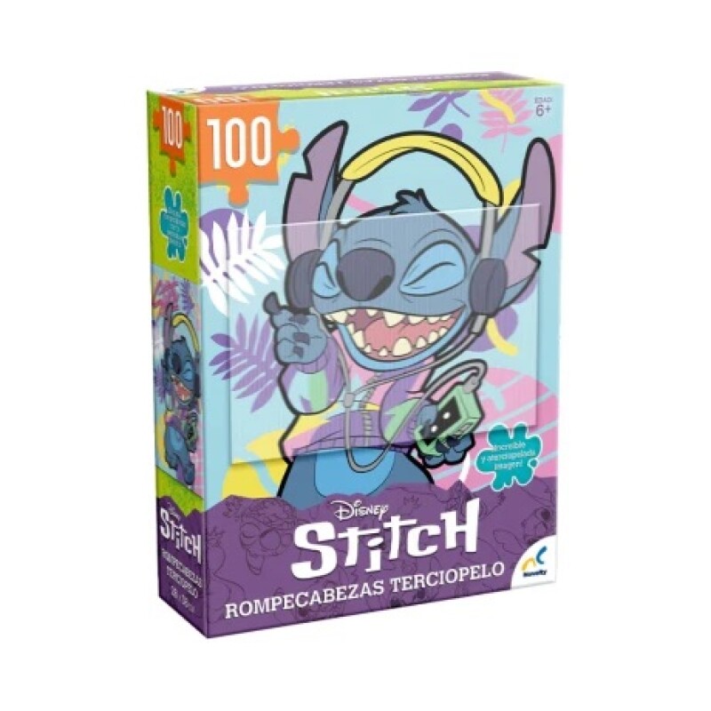 Puzzle Stitch- 100 Piezas- Terciopelo PUZZLE TERCIOPELO 100P. STITCH JCA-3096