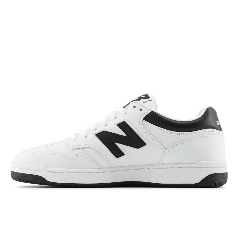Championes New Balance de Unisex - 480 - BB480LBK WHITE
