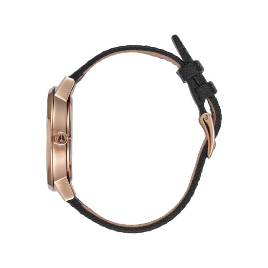Reloj Nixon Fashion Cuero Negro 0