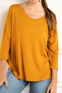 Remera Morley Ocre