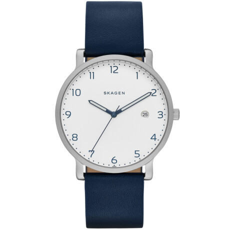 Reloj Skagen Clasico Cuero Azul 0