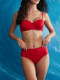 BIKINI TIRO ALTO ROJO