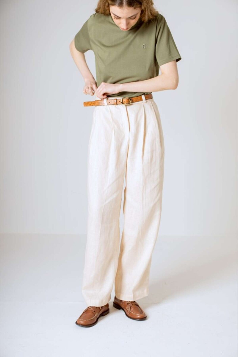 Pantalón Teby - Off White 