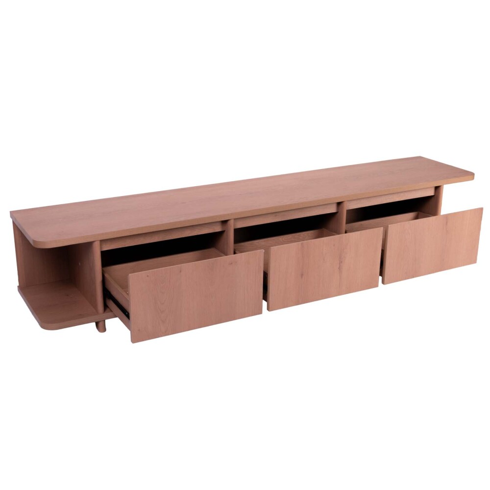 MUEBLE PARA TV MELAMINA NATURAL-BEIGE SAVIA NATURAL