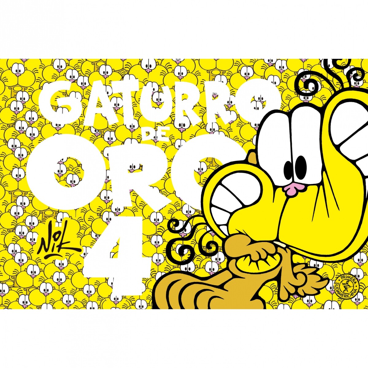 Libro de Comics Gaturro de Oro 4 Nik 