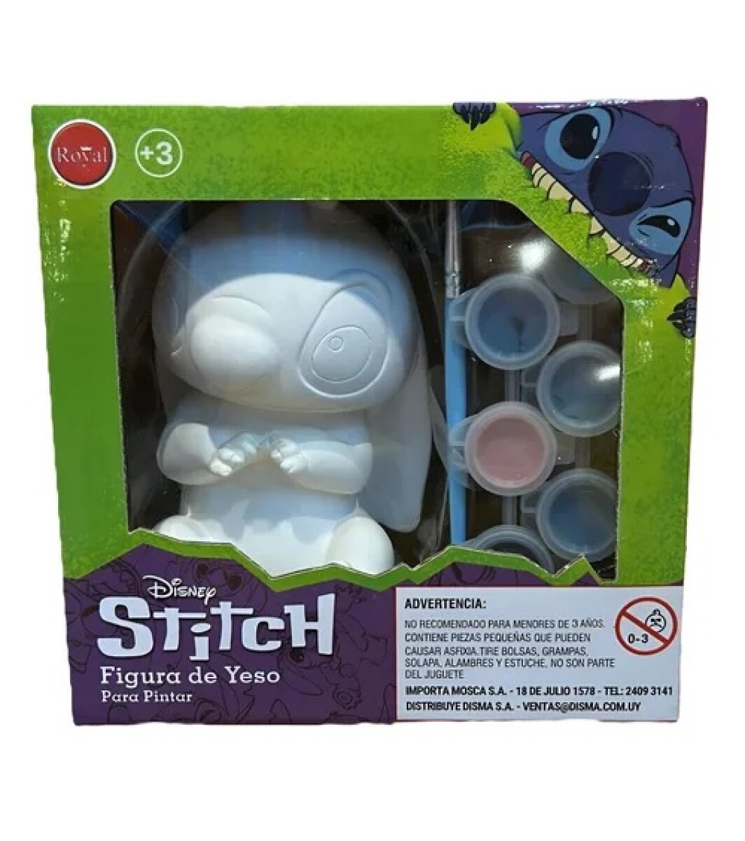 Figura De Yeso Para Pintar Stitch 