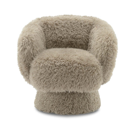 BUTACA TELA-PREMIUM MARRON POODLE TAUPE