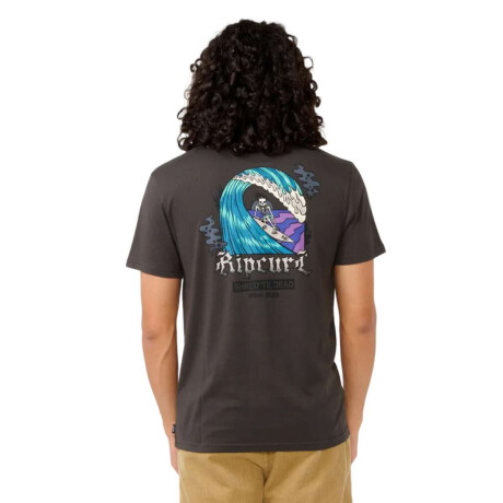 Remera Rip Curl Shred Til Negro