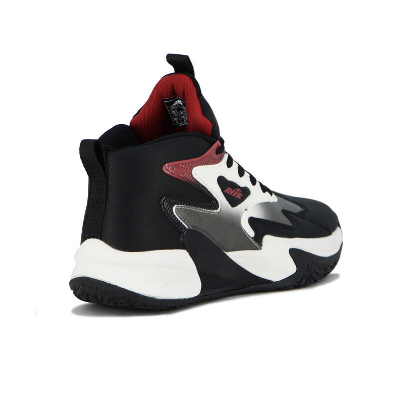 Avia Calzado Deportivo Para Hombre QUEPOS - WHITE/BLACK/RED Blanco-Negro