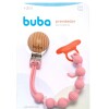 Clip bambu silicona BUBA new rosa