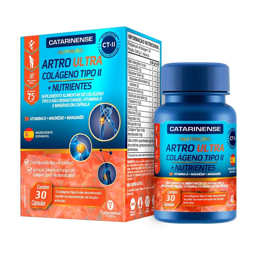 ATRO ULTRA COLAGENO TIPO 2 CJ X 30 CAPS. única