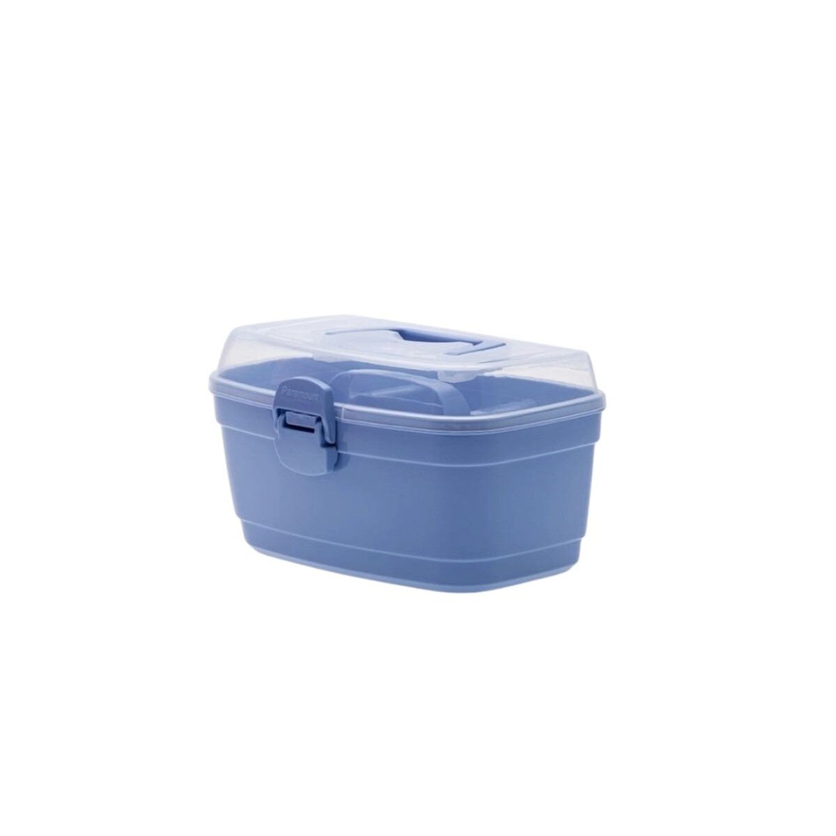 CAJA ORGANIZADORA CON BANDEJA 35X24X22CM - MULTICOLOR 