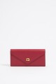 BILLETERA CONTINENTAL PIEL Rojo