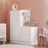Ropero Abba Con Cómoda 2 Puertas 3 Cajones 4070 Qmovi Blanco Ropero Abba Con Cómoda 2 Puertas 3 Cajones 4070 Qmovi Blanco