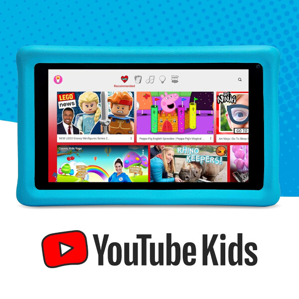 Tablet Infantil 7" Kids Mickey Frozen Cars Toy Story + Auricular AZUL