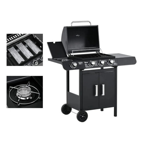 Parrilla A Gas Kassel Con Anafe de Exterior Parrilla A Gas Kassel Con Anafe de Exterior