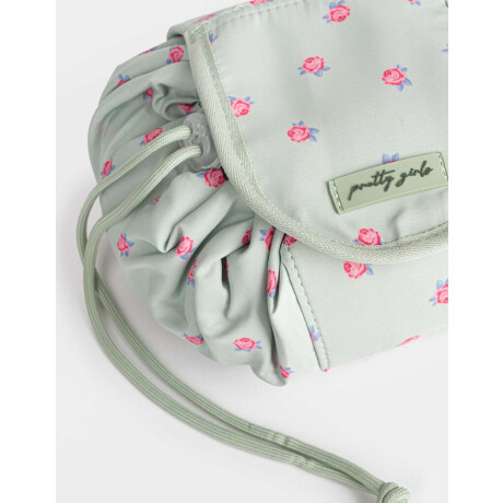 Portacosméticos Flores Estampado Flores