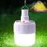 Foco 24 LED Solar Recargable Luz Regulable Colgante Foco 24 LED Solar Recargable Luz Regulable Colgante