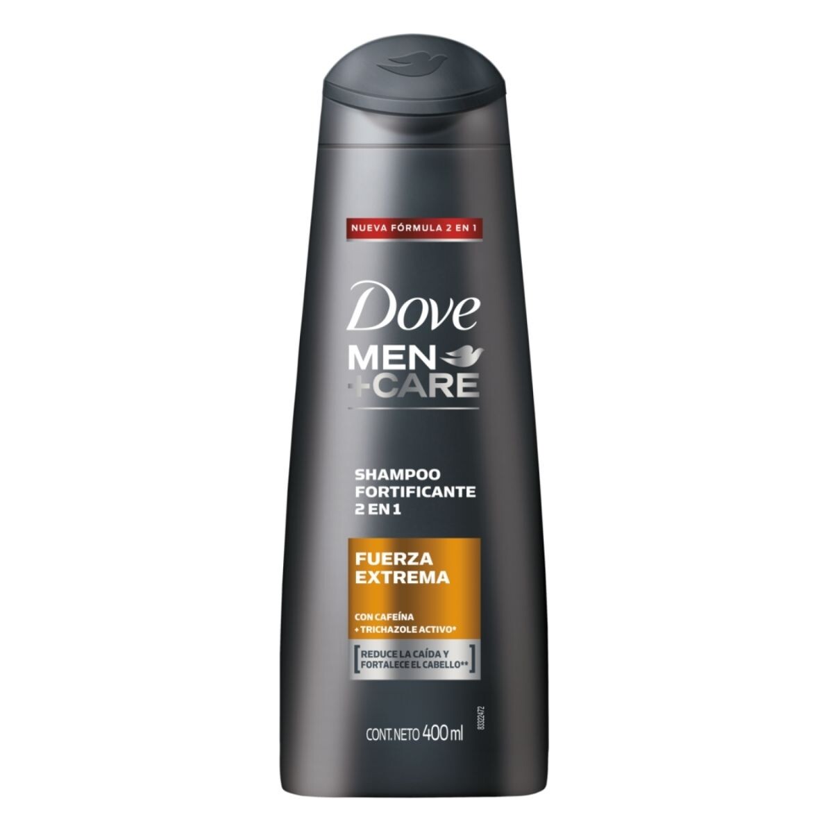 Shampoo Dove Men Care Fuerza Extrema 2 EN 1 400 ML 