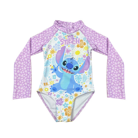 Malla Infantil Entera con Mangas Stitch Talle 4/8 U