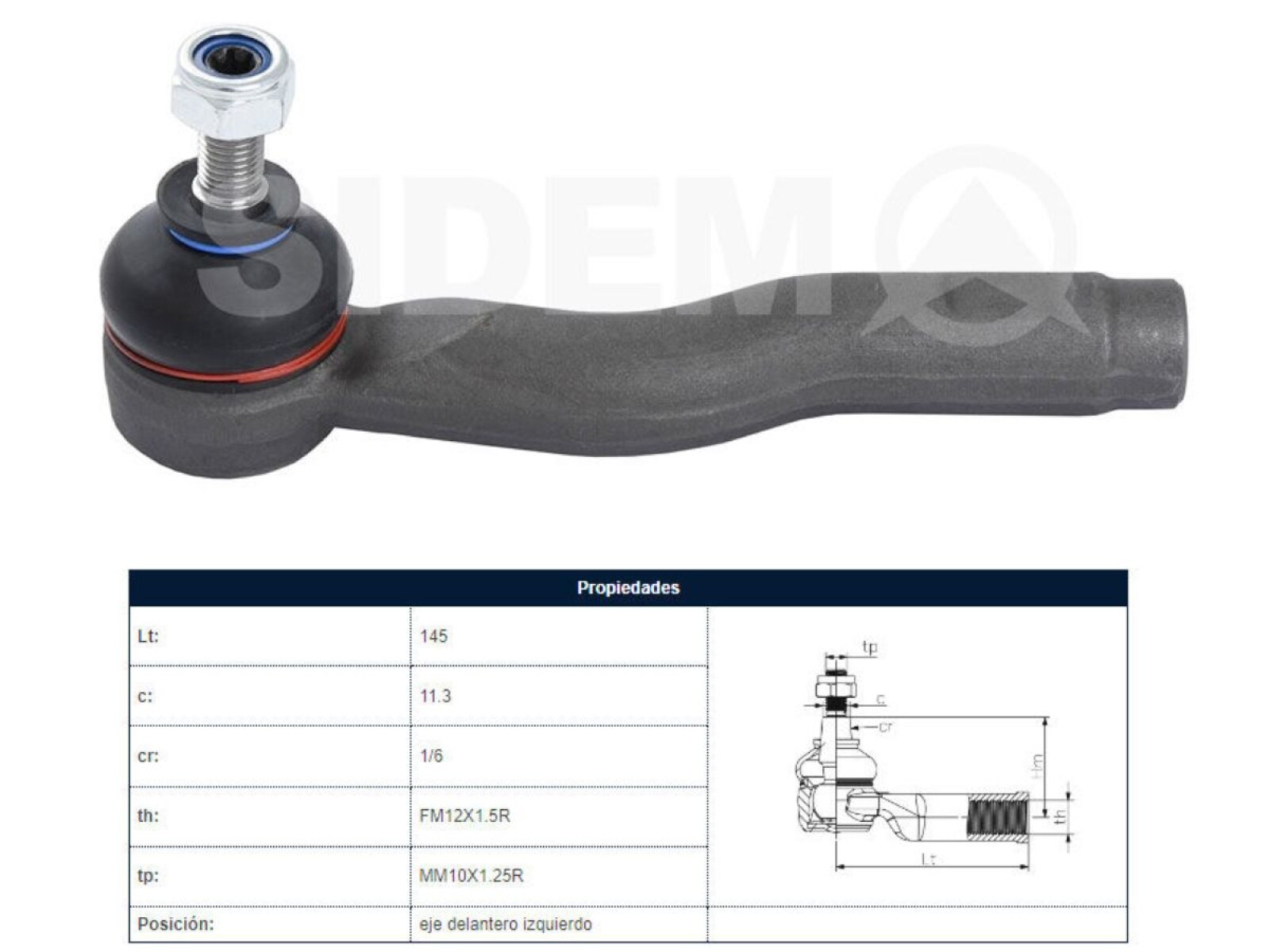 Puntero Ford Ka 08-11 Izq 