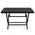 Set Mesa plegable + 4 Sillas Babel Negro