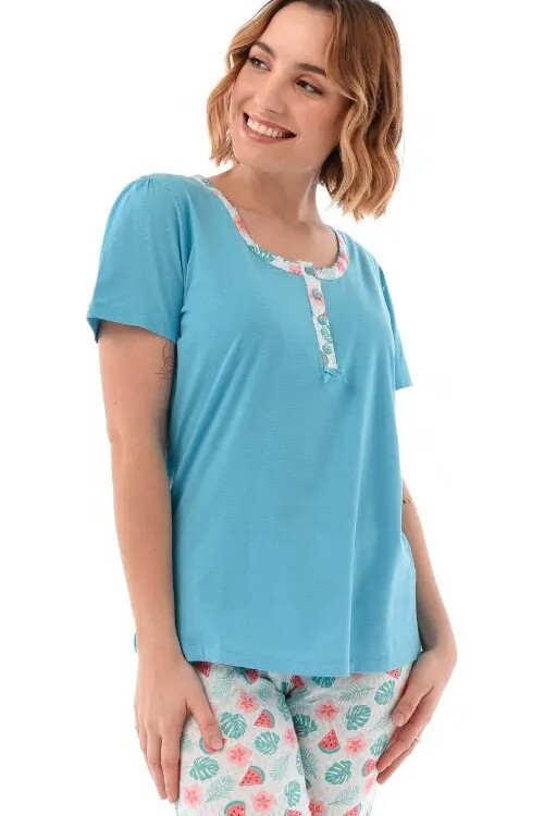 Pijama Manga Corta Pantalón 41641 Pijama Manga Corta Pantalón 41641