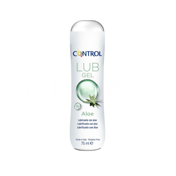 CONTROL GEL LUBRICANTE ALOE POMO X 75 ML única