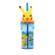 Vaso Alto Con Forma 3d 360ml Pajita Pokemon Pikachu Vaso Alto Con Forma 3d 360ml Pajita Pokemon Pikachu