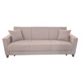SOFA CAMA MODELO PALOMA 3 LUGARES COLOR BEIGE Sofa Cama Modelo Paloma 3 Lugares Color Beige