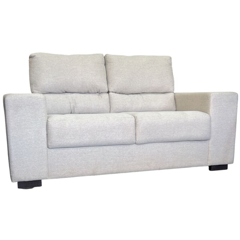 SOFA 2 CUERPOS - TELA RUSTICA CLARA SOFA 2 CUERPOS - TELA RUSTICA CLARA