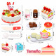 Set Torta Cumpleaños Juguete 85 Piezas Cocina Didacticos Set Torta Cumpleaños Juguete 85 Piezas Cocina Didacticos