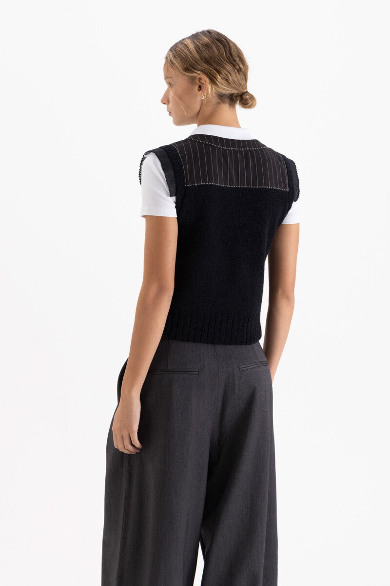 CHALECO ZOE Negro