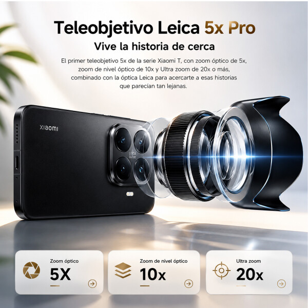 Xiaomi 15t Pro 12/256gb 5g + Regalo GRIS