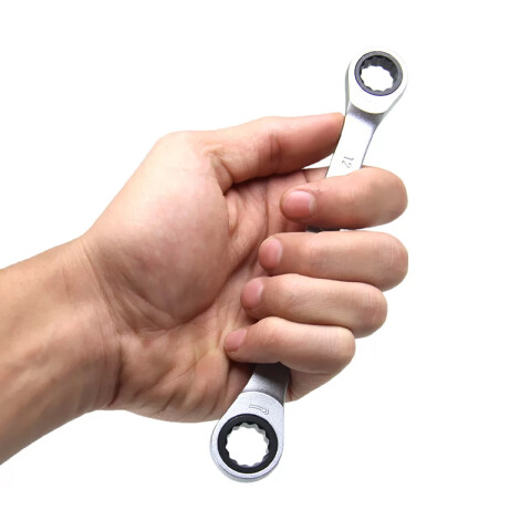 Llave estriada con criquet 12 x 13mm -TRAMONTINA TN2494