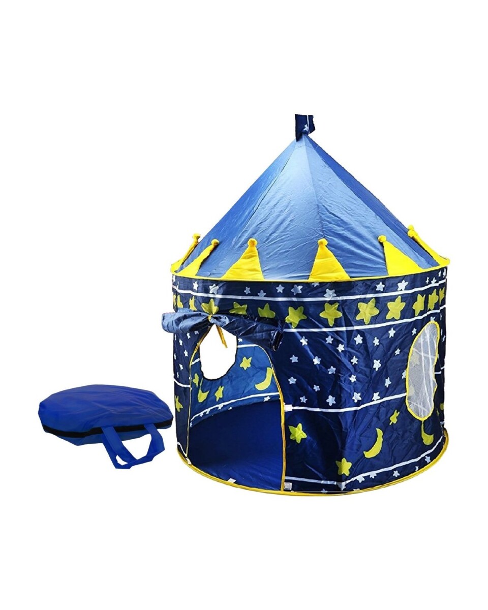 Carpa castillo para niños y niñas - Azul 
