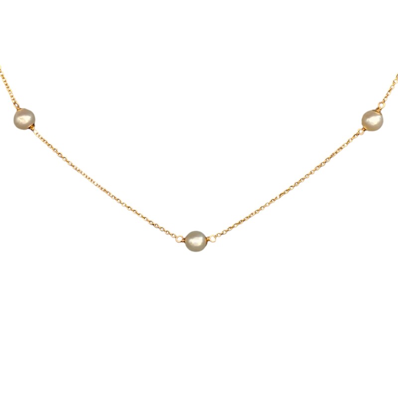 Conjunto Perlas-Oro bajo-Con Perla-CJ8006 Conperla