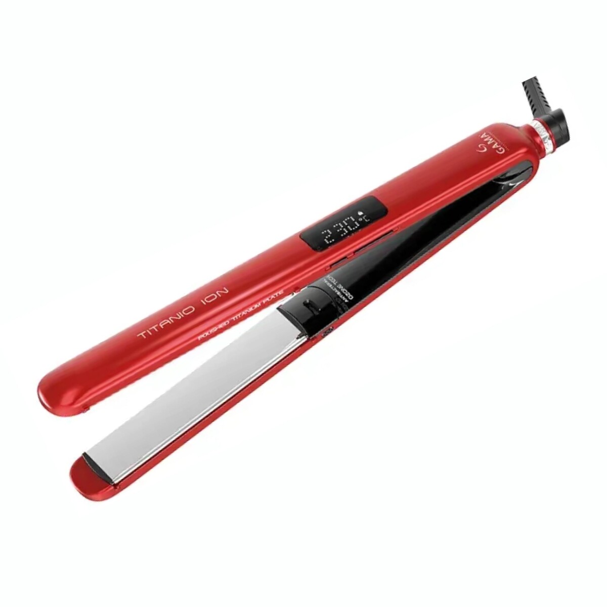 Planchita GAMA CP14 Patines De Titanio ION Temperatura Regulable - Red 