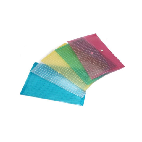 3x2 OUTLET Sobre A4 transparente con broche varios colores 3x2 Outlet Sobre A4 Transparente Con Broche Varios Colores