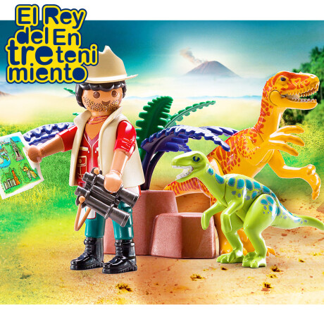 Playmobil Maletin Tematico Dinosaurios Y Explorador Playmobil Maletin Tematico Dinosaurios Y Explorador